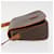 Céline Celine Vintage Macadam Canvas Small Marrone - vista 4