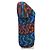Issey Miyake Top PLEATS PLEASE S SNAKE Azul Multicolor - vista 2