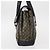 Céline Celine Vintage Macadam Tela e Pelle Nero - vista 3