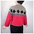 Kenzo Jungle Vintage Pullover der 1980er Jahre Rot Mehrfarben - Ansicht 9