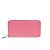 Cartera con cremallera Azap de seda Epsom larga de Hermès Rosa - vista 2