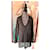 By Malene Birger Schwarzer Wollpullover mit Silberfäden  - Ansicht 2