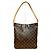 Borsa Tote Louis Vuitton Monogram Looping GM Marrone