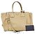 Bolso tote convertible Prada con bolsillo frontal en Vitello Daino Beige