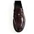 Tory Burch Mocassini in pelle bordeaux Bordò - vista 4