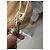 Borsa Lancel Brigitte Bardot beige - vista 6