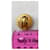 Chanel Orecchini a clip logo CC neri e oro D'oro - vista 7
