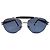 Occhiali da sole aviator Salvatore Ferragamo Nero Blu Silver hardware