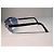 Occhiali da sole aviator Salvatore Ferragamo Nero Blu Silver hardware - vista 3