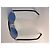 Occhiali da sole aviator Salvatore Ferragamo Nero Blu Silver hardware - vista 5
