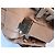Borsa a mano in pelle beige di Jimmy Choo - vista 3