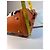 Borsa tote Escada in pelle arancione e tessuto stampato Bianco Rosso Blu - vista 10