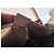 Borsa Tote Lancel in Tela Khaki e Pelle Bordeaux Marrone Verde - vista 12