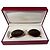 Gafas de sol Cartier de metal dorado