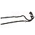 Collana Lalique in Cristallo con Catena d'Argento Silver hardware - vista 4