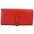 Béarn Cartera Hermès Roja de Piel