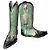 Botas Sendra 2560 Verde Oscuro Piel de Pelo Talla 38
