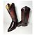 Botas Sendra Rojo Oscuro con Piel Burdeos - vista 4