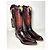 Botas Sendra Rojo Oscuro con Piel Burdeos - vista 7