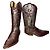 Botas Sendra Marrón Oscuro con Piel