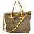 Louis Vuitton Monogram Palermo GM Tote Bag Braun