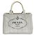 Bolsa Tote Canapa da Prada Branco