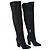 BOTAS ALTAS DE ANTE SERGIO ROSSI. Negro