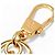 Portachiavi Gucci Horsebit D'oro - vista 3