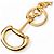 Portachiavi Gucci Horsebit D'oro - vista 4