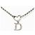 Collana in strass argento Christian Dior
