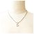 Collana in strass argento Christian Dior - vista 3