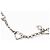 Collana in strass argento Christian Dior - vista 5