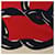 Chanel Seidenschal mit COCO-Logo Weiß Rot Marineblau  - Ansicht 9