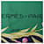 Sciarpa Hermès Carré 90 Verde Blu navy  - vista 5