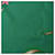 Sciarpa Hermès Carré 90 Verde Blu navy  - vista 7