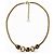 Collana placcata in oro Christian Dior con strass D'oro - vista 2
