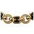 Collana placcata in oro Christian Dior con strass D'oro - vista 4