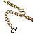 Collana placcata in oro Christian Dior con strass D'oro - vista 8