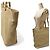 Beige Hirschleder Tote/Schultertasche Prada VIT DAINO - Ansicht 3