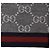 Sciarpa in lana Gucci Marrone Grigio - vista 5