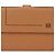 Cartera Trifold Anagram Loewe en Caramelo Castaño