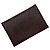 Billetera bi-fold Calvi Duo de Hermès Castaño Azul