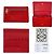 Billetera bifold de cuero rojo Loewe Roja - vista 3