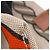 Hermès Marrón Toile H Plume Quadrige al Hilo Steeple 31 Castaño - vista 7