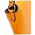 Borsa hobo croissant piccola in pelle arancione Fendi - vista 10