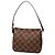 Trousse Pochette Damier Ebene Marrone Louis Vuitton - vista 2