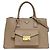 Borsa a mano in pelle Saffiano beige Prada - vista 2
