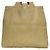 Bolso tote de cuero beige Prada - vista 9