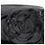 Pochette Camelia CHANEL in pelle verniciata nera Nero - vista 12