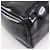Pochette Camelia CHANEL in pelle verniciata nera Nero - vista 4